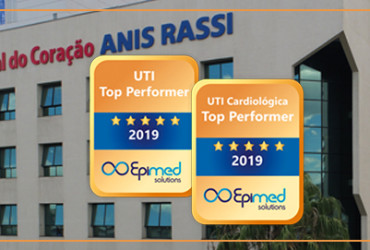 UTIS do Hospital do Coração Anis Rassi conquistam Selo Top Performer